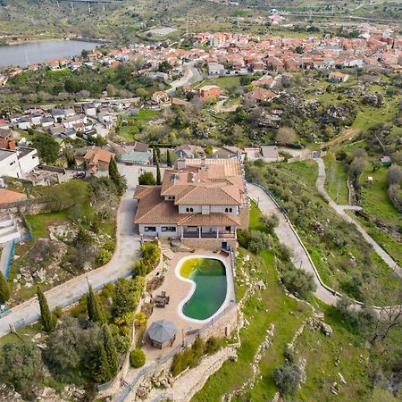 Villa Mansion Con Jacuzzi A 40 Grados, Gran Piscina Y Padel El Tiemblo Exterior foto