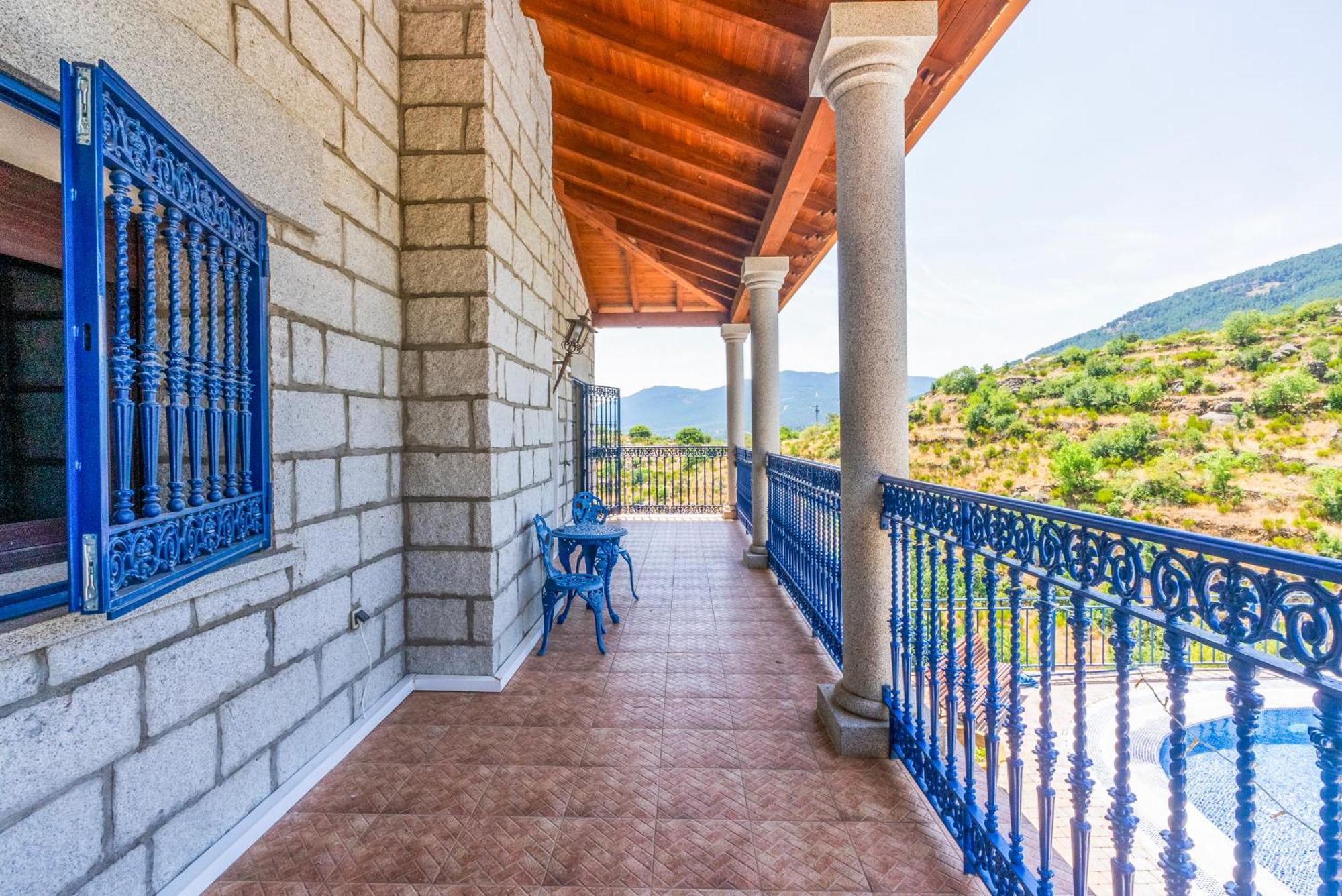 Villa Mansion Con Jacuzzi A 40 Grados, Gran Piscina Y Padel El Tiemblo Exterior foto